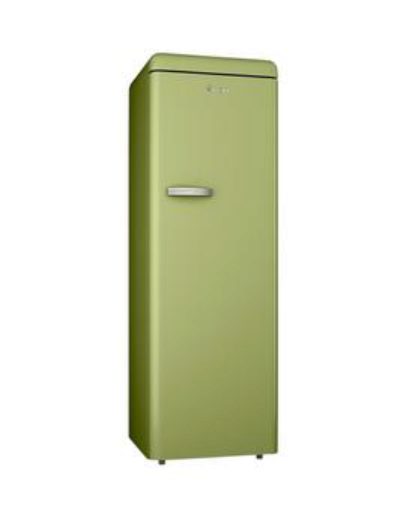 Swan Sr11050 60Cm Retro Tall Larder Fridge - Green